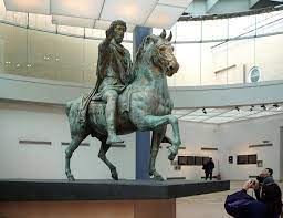 Equestrian statue of marcus aurelius. Download Horse Head From The Equestrian Statue Of Marcus Aurelius Von Smk Statens Museum For Kunst