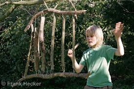 Klangspiel Bau Naturfoto Frank Hecker Nature Kids Forest School Activities Outdoor Kids