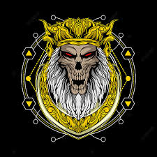 Gambar Tengkorak Bersayap