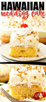 Hawaiian Wedding Cake Is A Refreshing Cake Recipe Made With Pineapple And Coconut Flavors It S Like A Hawaiian Wedding Cake Best Cake Recipes Cake Mix Recipes