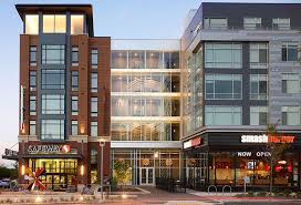 Mixed Use Development Including A Safeway Grocery Store And Apartments Designed By Hord Coplan Macht And Retail Architecture Mix Use Building Storefront Design