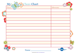 Download Basic Reward Chart For Girls For Free Chartstemplate