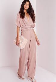 Missguided Multiway Jumpsuit Pink Cocktail Dress Code Fashion Dresses