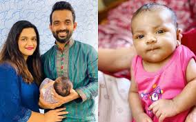 Virat kohli and anushka sharma who were expecting their first baby, have been blessed with a beautiful baby girl. Ajinkya Rahane Names His Daughter Aarya Shares Her Picture On Instagram