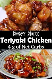Keto Teriyaki Chicken Low Carb Chicken Teriyaki Homemade Sauce Recipe Keto Recipes Dinner Low Carb Diet Recipes Keto Recipes Easy