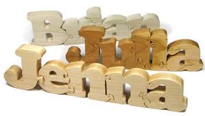 Wooden storage box + nz$12.00. Wooden Name Puzzle Personalized Baby Gift Custom Name Etsy