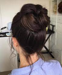 40 Messy Bun Hairstyles To Refresh Your Casual Look Bun Hairstyles For Long Hair Thick Hair Styles Hair Styles