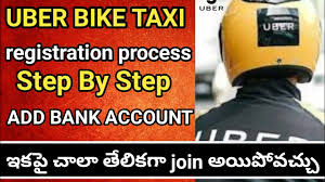 How To Join Uber Bike Taxi How To Register Bike In Uber Uber Bike Uber Full Detail In Telugu Youtube