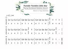 Twinkle twinkle little star is a popular nursery rhyme that was written by an english author called jane taylor in 1806. Ranch Beginners 17 Key Kalimba Lesson 3 Twinkle Twinkle Little Star Thumb Piano Twinkle Twinkle Little Star Music Tutorials