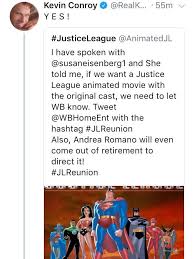 Dark knight returns bruce timm batman the dark knight the darkest acting interview let it be comic con. X Post R Dcau Kevin Conroy Susan Eisenberg Phil Lamar George Newburn Michael Rosenbaum Maria Canals Barrera Andrea Romano And Joe Gall All Express Interest In A Jlu Reunion Batman