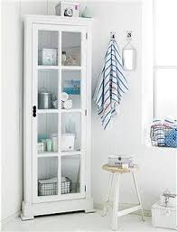 Eckschrank Landhausstil Eckschrank Vitrinenschrank Badezimmer Eckschrank