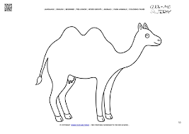 These camel coloring sheets will familiarize your kid with the camel. Coloring Page Cow Camel Color Picture Of Camel