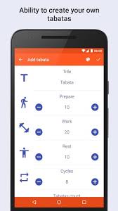 El tiempo lo es todo! Tabata Timer Interval Timer Apk Download For Android