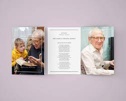 Modern funeral order of service template. Full Image Funeral Order Of Service Download