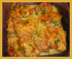 Baked Honey Mustard Chicken Recipe Chicken Thigh Recipes Baked Mustard Chicken Recipes Honey Mustard Chicken Recipes