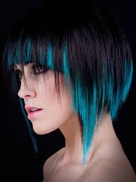 Pics Of Blue Black Hair With Light Blue Streaks Red Hair With Blue Streakshair Merdekawalk Futuristic Hair Hair Color For Black Hair Blue Hair Highlights