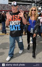 This subreddit is about john cena. John Cena Und Seine Frau Liz Huberdeau In Daytona Beach Florida Usa 26 02 12 Stockfotografie Alamy