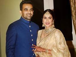 Image result for zaheer khan wife