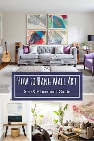 If you're arranging pictures above furniture, like a. How To Hang Art The Right Way