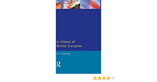 Targaryen literature created by author george r. A History Of British Surnames Approaches To Local History Amazon De Mckinley Richard Fremdsprachige Bucher