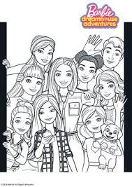 C Est Beau L Amitie En 2020 Coloriage Barbie Coloriage Dessin Anime Coloriage