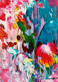 Can be a set of three, check out the. Coral Reef Abstract Acrylic Painting Etsy Painting Coral Painting Abstract