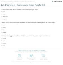Image result for Cardiovascular Worksheets