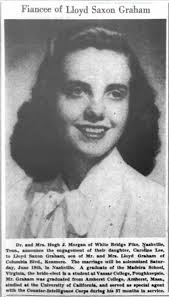 Caroline Lee Morgan Graham (1927-2002)