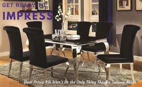Our dining furniture options have you covered, no matter the size and layout of your room or how many people you need to seat. Formal Dining Room Sets