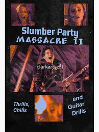 Slumber Party Massacre II" Sticker for Sale by clarkarts24 | Redbubble