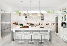 Cuisine moderne blanc et gris. 30 Cuisines Grises Et Blanches Deco Et Design Deco Tendency