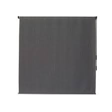 Shop coolaroo exterior solar shades outdoor shades at thehomedepot. Coolaroo 6 Ft X8 Ft Outdoor Crank Roller Shade With 95 Uv Protection In Pewter The Home Depot Canada
