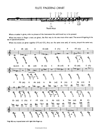 Flute Fingering Chart Pdf Format E Database Org