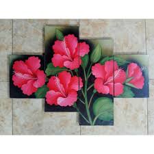Gambar lukisan bunga mawar, sketsa bunga tulip, lukisan bunga tulip di kanvas, lukisan bunga gambar bunga lukisan pickini sumber : Lukisan Bunga Kembang Sepatu Merah Shopee Indonesia