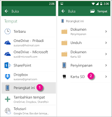 Check spelling or type a new query. Bagaimana Cara Membuka File Office Dari Penyimpanan Eksternal Kartu Sd Dukungan Office