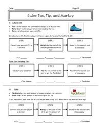 When we talk about sales tax discount worksheet beside that, we also come with more related ideas as follows sales tax worksheets for students, sales tax and discount worksheets and percent. Sales Tax Tip Markup Guided Notes W Ans Key By The Koalafied Teacher