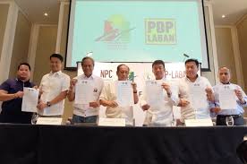Partido demokratiko pilipino and lakas ng bayan. Half Of Lp Congressmen Moving To Duterte S Pdp Laban Alvarez