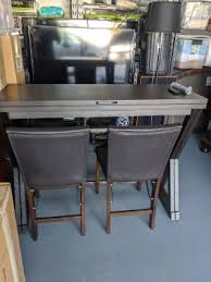 Big lots shop with me home furniture sofas kitchenware spring decor shopping store walk through. Espresso Brown Folding Dining Table Big Lots