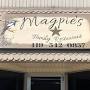 Magpie's restaurant menu from magpiesfamilyrestaurant.com