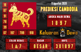 Prediksi Keluaran Cambodia Selasa 11 Agustus 2020 Terjitu Sydney Permainan Angka 11 Desember