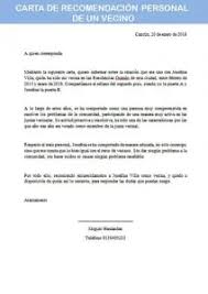 Check spelling or type a new query. Carta De Recomendacion Personal De Un Vecino Ejemplo