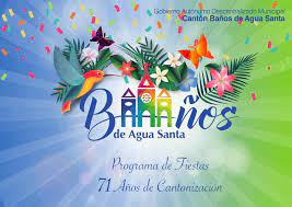 Baños de agua santa (spanish pronunciation: Programa De Fiestas Banos De Agua Santa 2015 By Fiestas Banos2015 Issuu