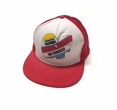 Vintage 80s Souvenir Trucker Hat Cap San Francisco California Etsy Vintage Trucker Hats Trucker Hat San Francisco Hat