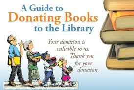 Xxxxx, general manager address city, state, zip code re: Library Book Donations