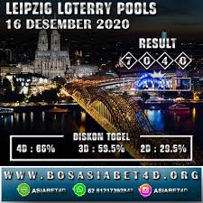 Result Leipzig Lottery Rabu 16 Desember 2020 Leipzig Lottery Slot Online