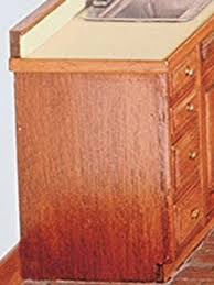 dollhouse miniature kitchen 4 drawer