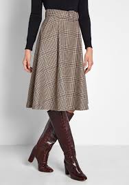 Perfect Timing Belted Midi Skirt Moda Kiyafetler Etekli Kiyafetler Orta Boy Etek