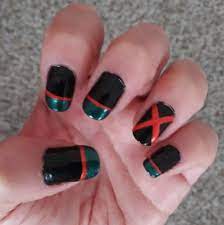 Like the skinless monster on the show, they're slightly disgusting.the artists haven't limited themselves to attack on titan. Anime Nail Design Anime Nails Short Acrylic Nails Kawaii Nails