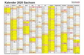 Kalender in unterschiedlichen formaten mit schulferien, feiertagen und kalenderwochen download und drucken. Bruckentage 2020 Aus 27 Mach 57