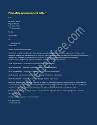 Start by announcing a company contest. Promotion Announcement Letter Free Letters Lettering Announcement Phrases And Sentences